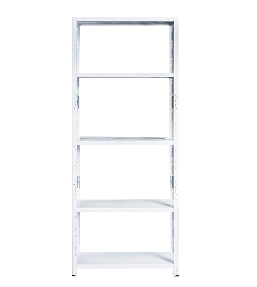 regał metalowy biały wciskany